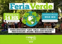 Sábado 6 de abril FERIA VERDE en el Jardín Botánico Municipal