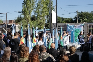Homenaje en el Jardín 915 a los Caídos en Malvinas