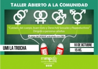 Taller &quot;Cuidado del cuerpo, buen trato y derechos sexuales y reproductivos&quot;