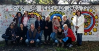 Inauguración de la Plaza &quot;Jorge Calamano&quot;, en La Loma