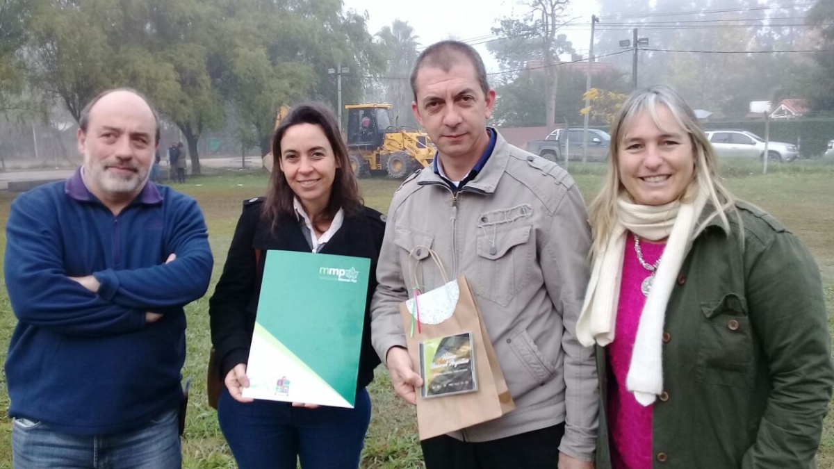 El intendente anunció el inicio de una serie de obras en la Escuela Técnica