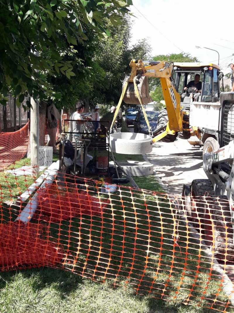 Colocación de cámara de agua corriente