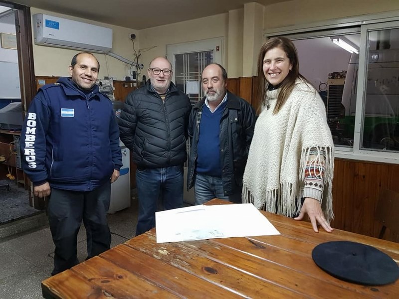 Ayuda económica a los Bomberos a través de la Tasa Solidaria