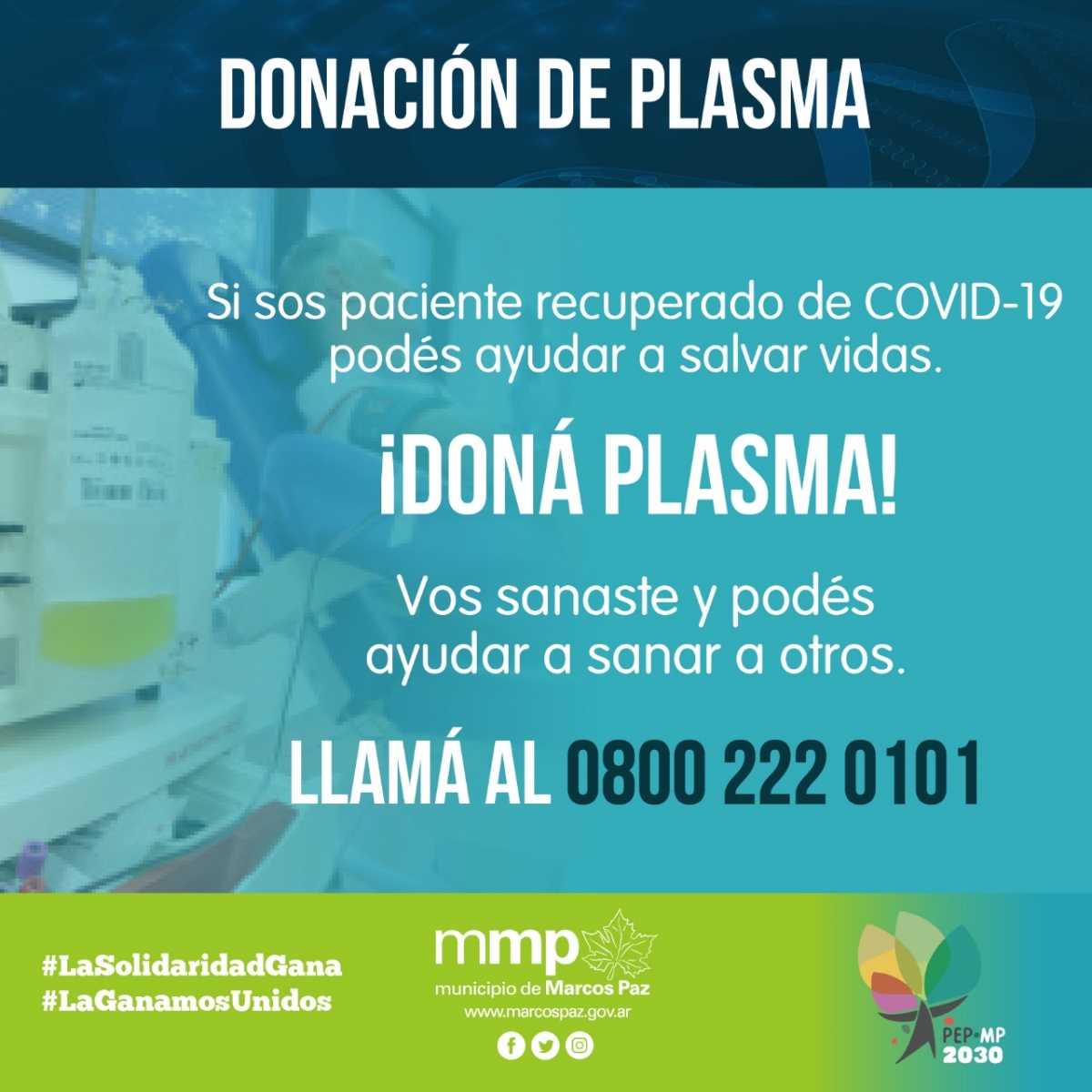 Dona plasma.