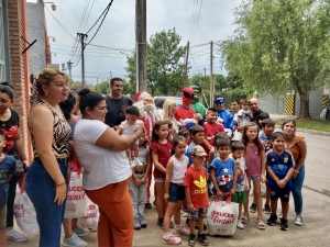 Festejos navideños en él área de Desarrollo Social