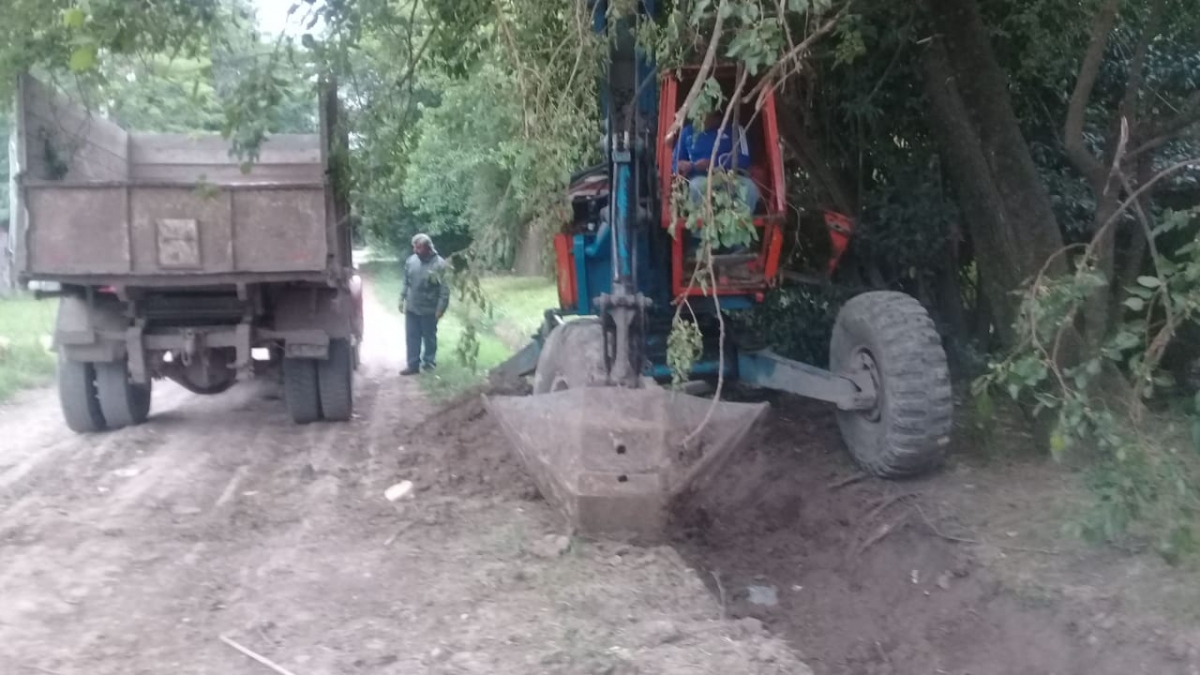 Ampliación de canales pluviales en el barrio Fonavi