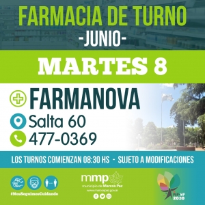 #FarmaciaDeTurno