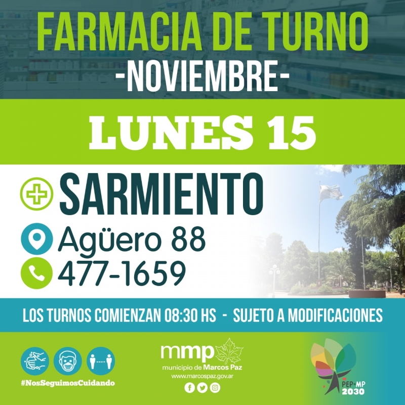 #FarmaciaDeTurno