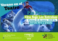 Viernes, 20.30hs CINE BAJO LAS ESTRELLAS: PIE PEQUEÑO en el Cine Teatro Roma