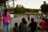 Show en el Paseo de la Estación