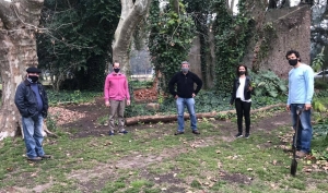 Homenaje por el Día del Árbol en el Jardín Botánico.