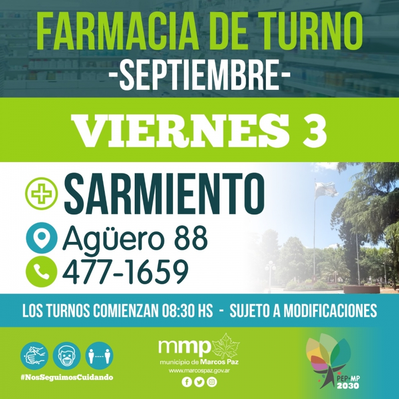 #FarmaciaDeTurno