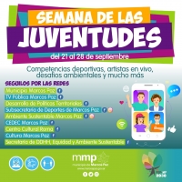 Semana de las juventudes: del 21 al 28 de septiembre