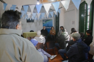 Charla abierta sobre cooperativismo en la Casa de la Cultura