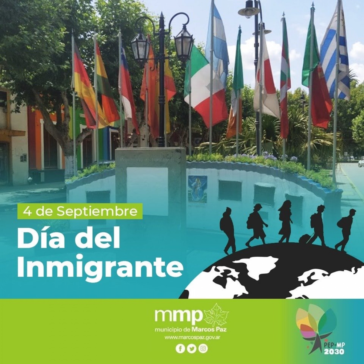 4 de septiembre: Día del Inmigrante.