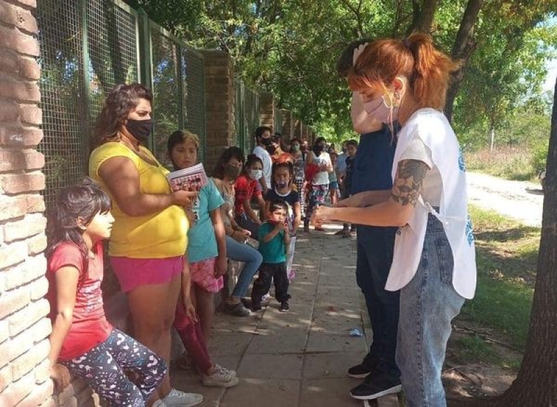 Campaña de vacunación contra covid en las escuelas