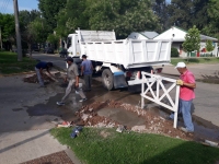 Obras en el casco céntrico