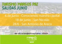 Turismo anuncia las salidas de junio