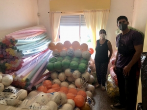 Entrega de materiales a las Escuelas de Verano