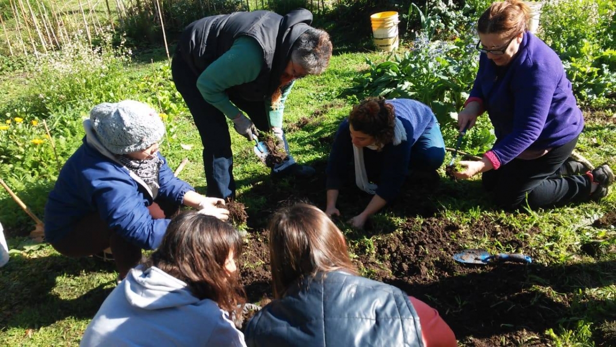 Empezó el Taller Teórico Práctico de Huerta Orgánica