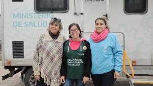 Operativo de salud en el barrio El Prado