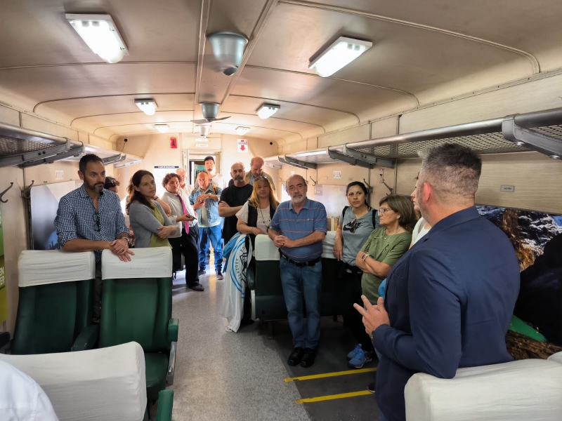 Presentación del Tren Museo Itinerante