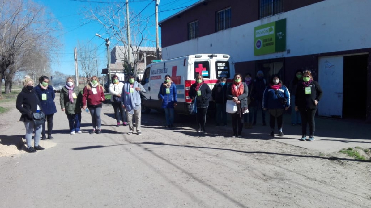 Programa DetectAr Municipal en barrio El Hornero.