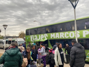 Regresaron a nuestra ciudad las y los ganadores del Marcos Paz Nieve