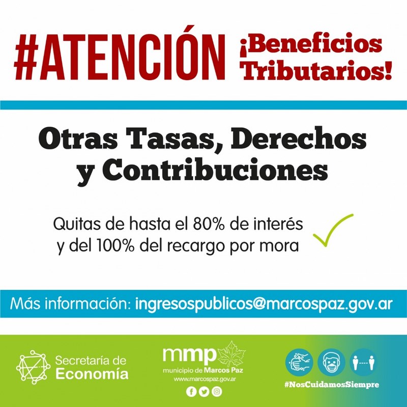 #ATENCIÓN: Beneficios Tributarios