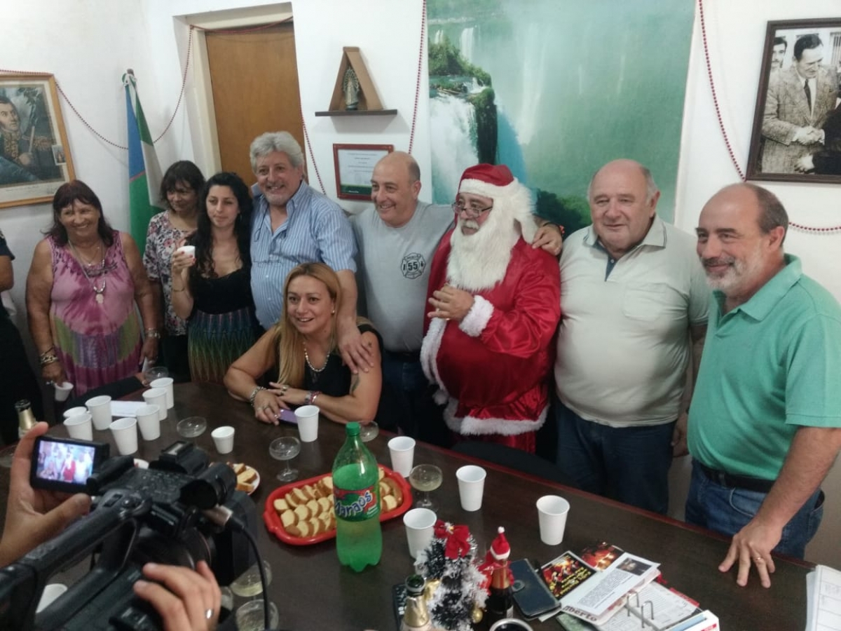 Brindis navideño en la Secretaría General