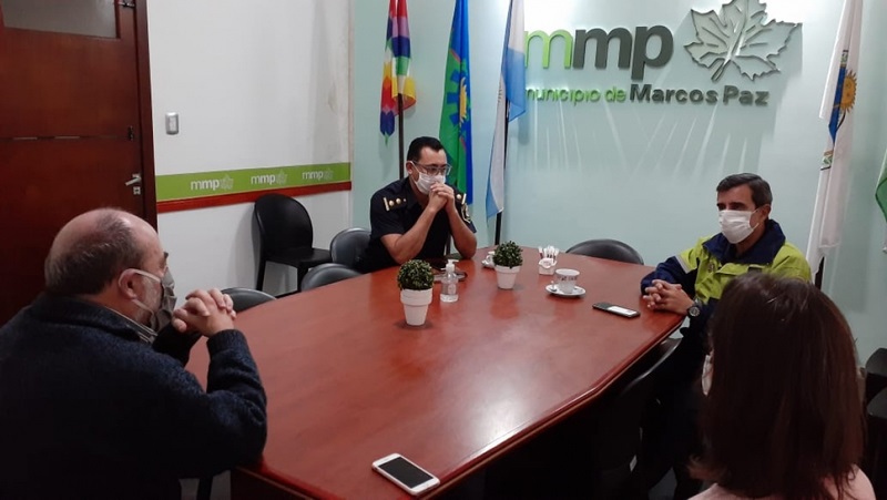 Reunión con el Jefe Departamental.