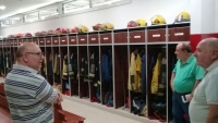 Visita al cuartel de Bomberos Voluntarios