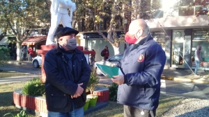 Día del Bombero Voluntario: ofrenda floral y entrega de la Tasa Solidaria Mensual.