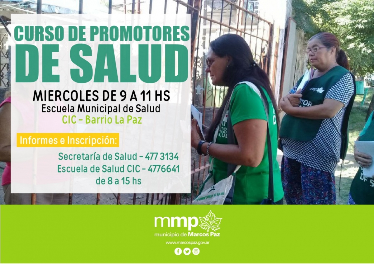 Curso de Promotores de Salud