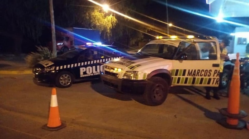 Operativo de Seguridad, el sábado pasado por la noche