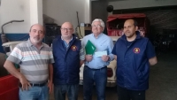 El intendente entregó la Tasa Solidaria a los Bomberos Voluntarios