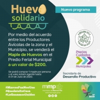 Nuevo programa: Huevo solidario.