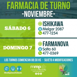 #FarmaciaDeTurno