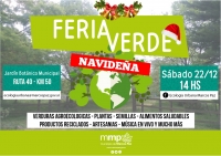 22 de diciembre FERIA VERDE NAVIDEÑA en el Jardín Botánico Municipal