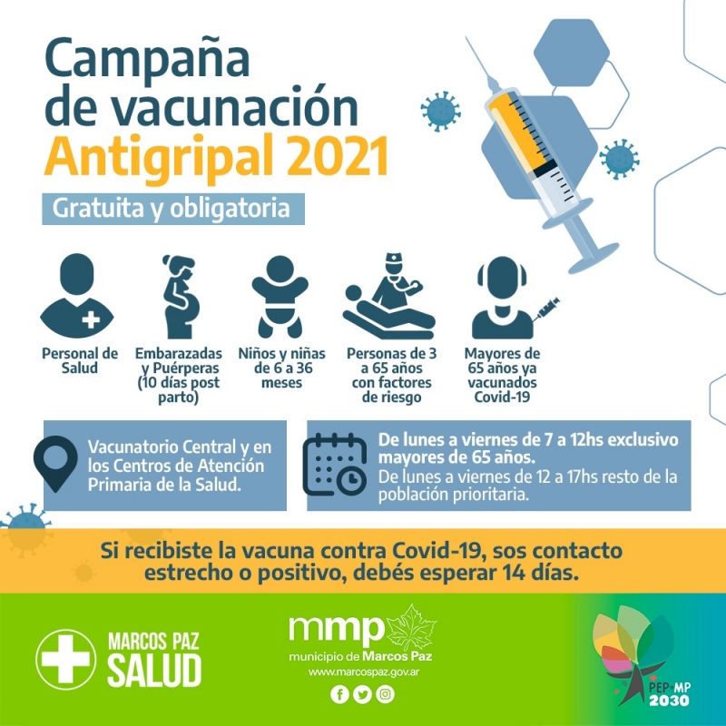 Campaña de Vacunación Antigripal 2021