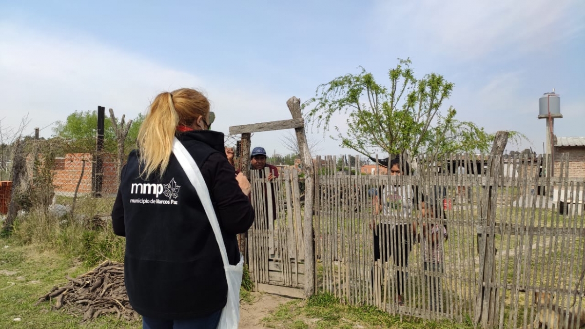 Programa DetectAR Municipal en el barrio Torchiaro