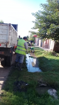 Obras en barrio El Prado