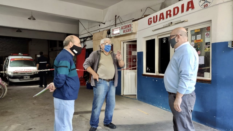 Apoyo económico a Bomberos Voluntarios