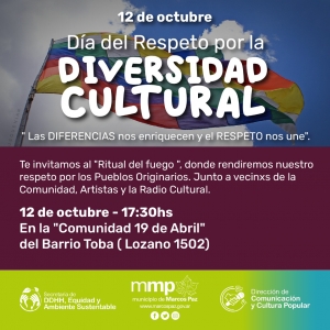 Día del respeto a la diversidad cultural