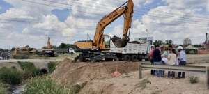 Inicio de importante obra hídrica en el distrito