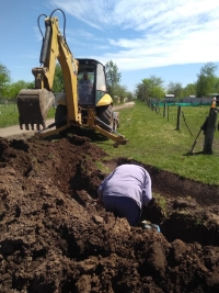 Extensión de la red domiciliaria de agua potable en el barrio Santa María