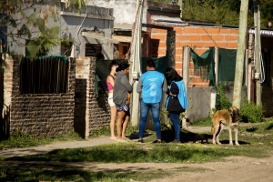 Postas itinerantes en el barrio El Hornero