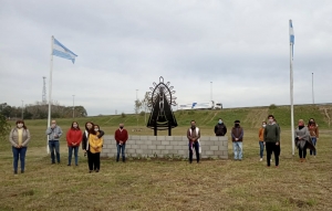 Entronización y bendición de la imagen de la Virgen de Luján