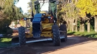 Avanza el nivelado y entoscado de la calle Melgar