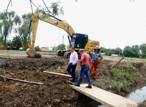 Avanza la obra Rivadavia Sur